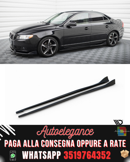 MINIGONNE LATERALI adatte per VOLVO S80 MK2 2006-2010