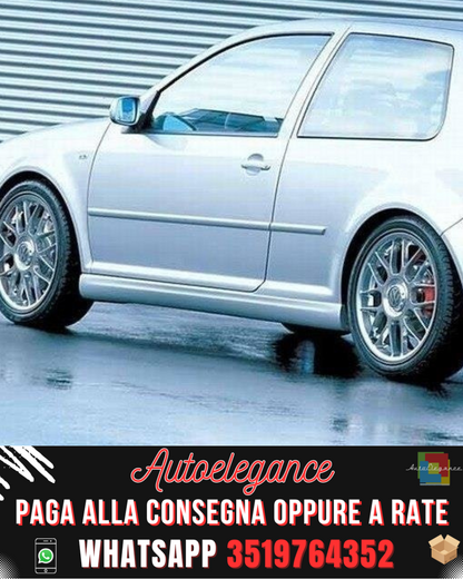 MINIGONNE LATERALI adatte per VW GOLF 4 25'TH ANNIVERSARY LOOK 1997-2003