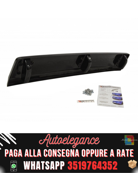 SPLITTER POSTERIORE CENTRALE adatto per VW GOLF VII R (CON BARRE VERTICALI) 2013