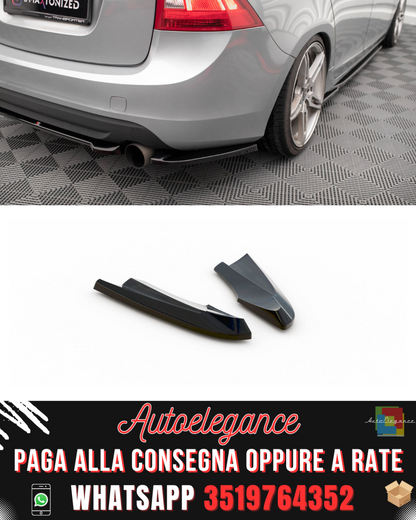 SPLITTER LATERALI POSTERIORI adatto per VOLVO S60 R-DESIGN MK2