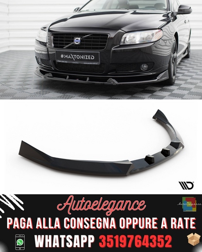 SPLITTER ANTERIORE adatto per  VOLVO S80 MK2 2006-2010