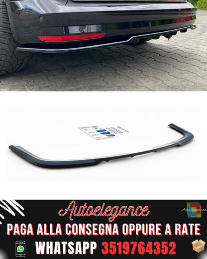 SPLITTER POSTERIORE CENTRALE adatto per  VOLKSWAGEN CADDY MK. 4 2015-2020