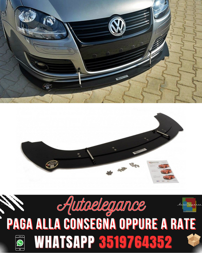 SPLITTER ANTERIORE RACING adatto per VW GOLF V GTI 30TH 2003-2008