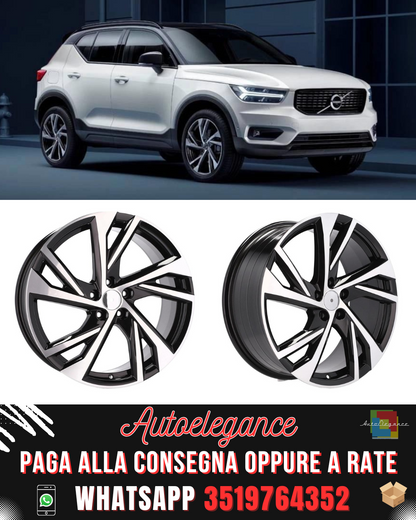 CERCHI CERCHIO IN LEGA 17" Adatto per LINCOLN MERCEDES RENAULT SMART VOLVO