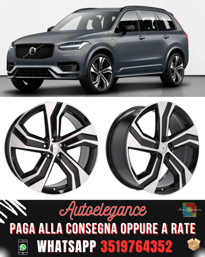 CERCHI CERCHIO IN LEGA 18" Adatto per LINCOLN RENAULT SMART VOLVO