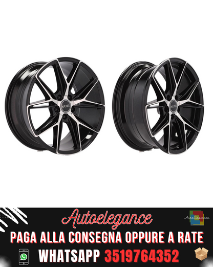 CERCHI CERCHIO IN LEGA 18" Adatto per ALFA ROMEO CADILLAC CHEVROLET FIAT