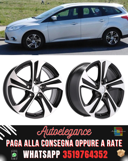 ALLOY WHEEL 15" Suitable for ALFA ROMEO CITROEN FIAT OPEL