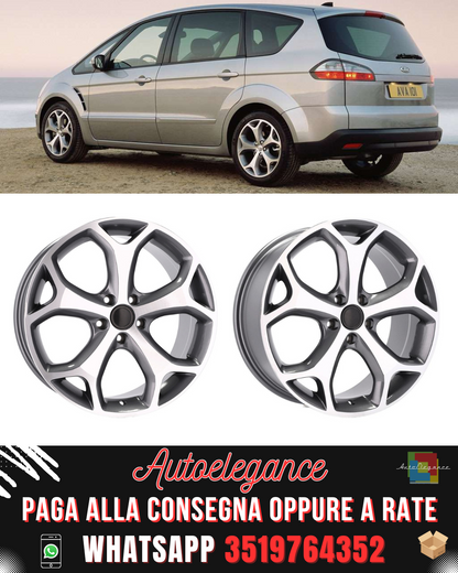 ALLOY WHEEL 17" Suitable for ALFA ROMEO FORD JAGUAR LANCIA LAND ROVER