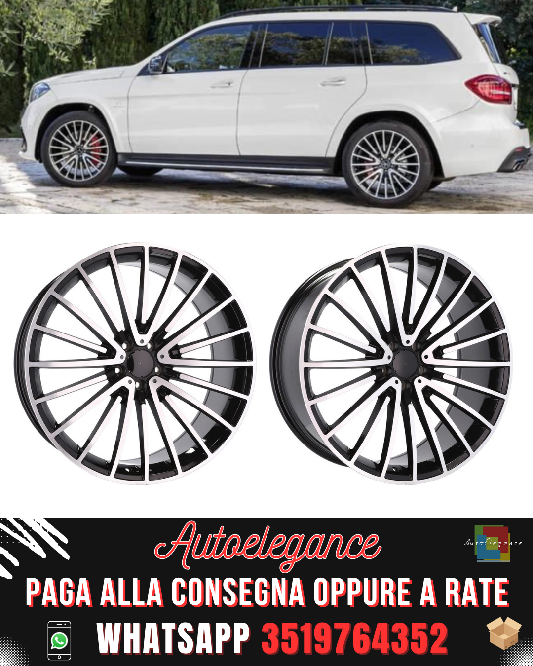 ALLOY WHEEL 22" Suitable for MERCEDES