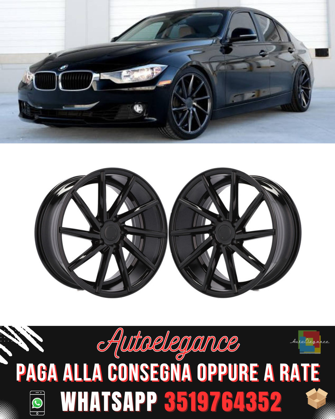 ALLOY WHEEL 17" Suitable for AUDI BMW CUPRA FORD INFINITI MERCEDES MINI