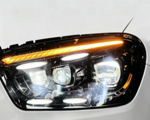 💕 Fari LED Adatto per Mercedes GLE W167 C167 19-23 Facelift Look 💕