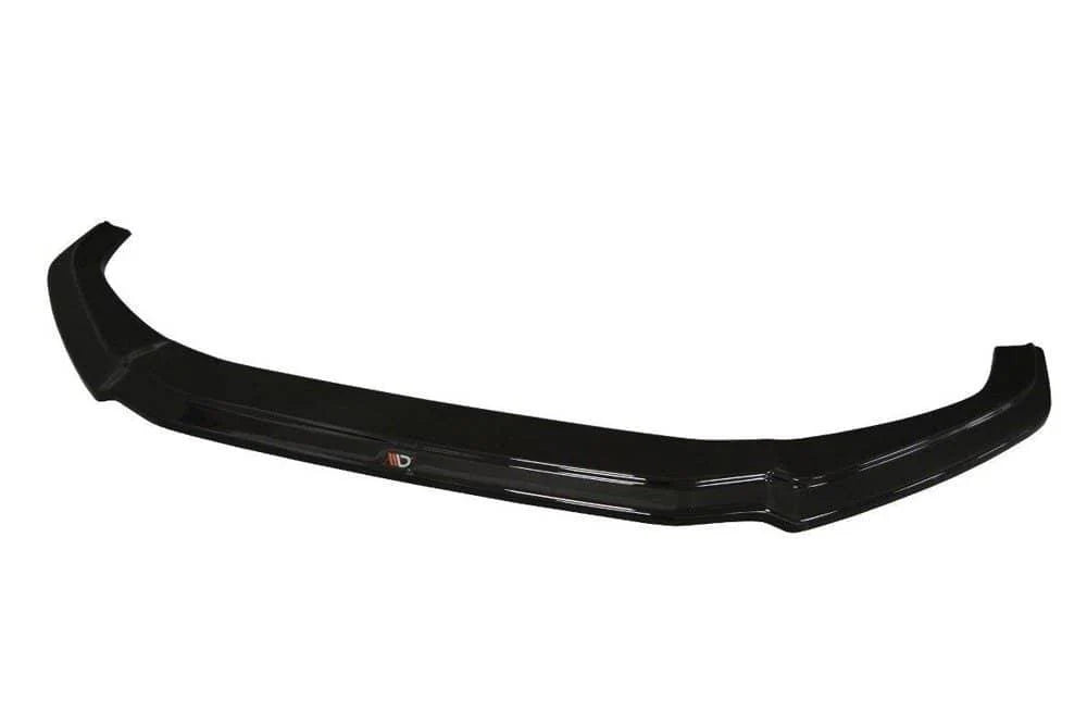 AUDI A4 B9 S Line Max V1 Front Lip Piano Black Empty Plastic / 2015 - 2019 