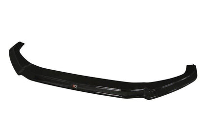 AUDI A4 B9 S Line Max V1 Front Lip Piano Black Empty Plastic / 2015 - 2019 