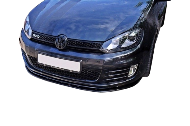 💫ART.4623 Splitter (Nero Lucido) adatto per Volkswagen Golf 6 Look GT💫