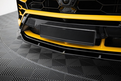 💫Splitter "Street+" V.3 adatto per Lamborghini Urus Mk1 nero 2018+💫