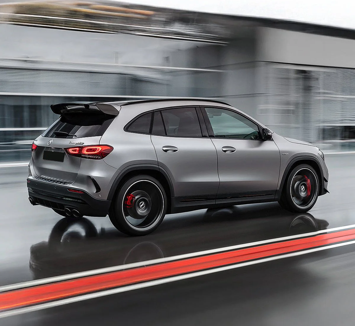 💫ART.7108 Diffusore + Termali GLA45 AMG Look - Mercedes GLA (H247) 2020+💫