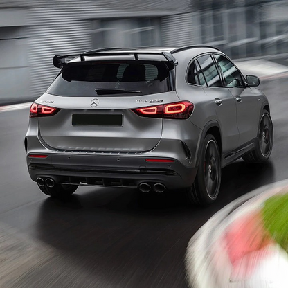 💫ART.6872 Diffusore + Terminali Neri GLA45 AMG Look per Mercedes GLA 2020+💫