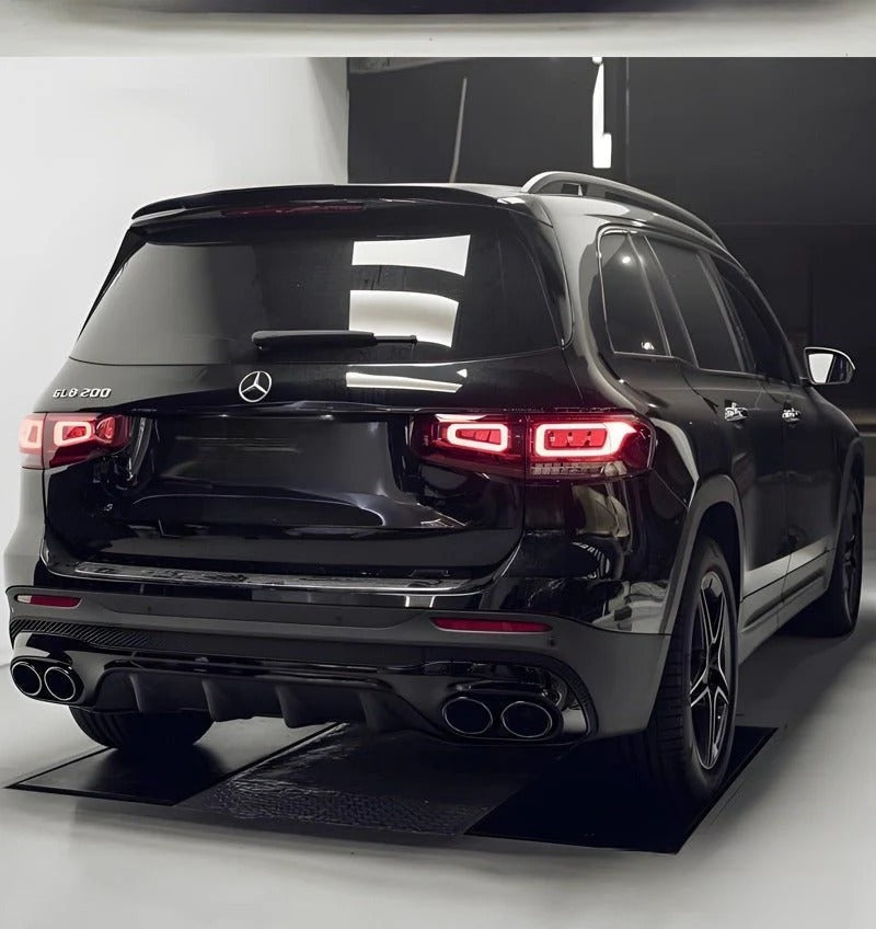 💕ART.10185 DIFFUSORI Mercedes X247 GLB 2020+ Look AMG 45 NERO 💕