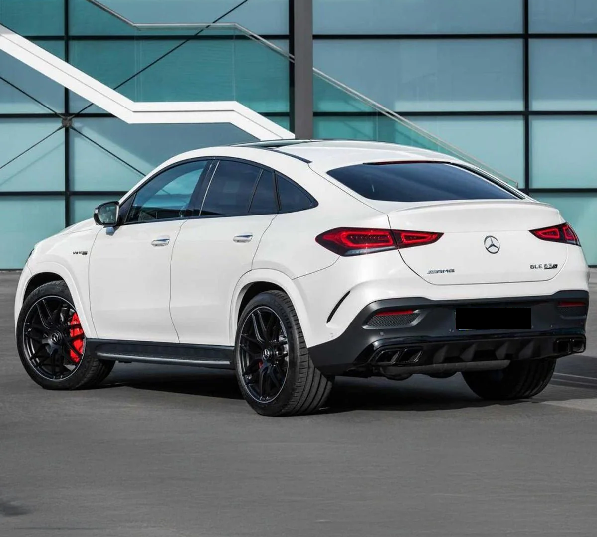 💫ART.7274 Diffusore per Mercedes GLE coupé C167 Nero Lucido💫