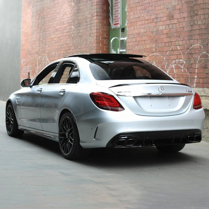 💫ART.6660 Spoiler Posteriore look C63 AMG per Mercedes Classe C Sedan 2013-2021💫