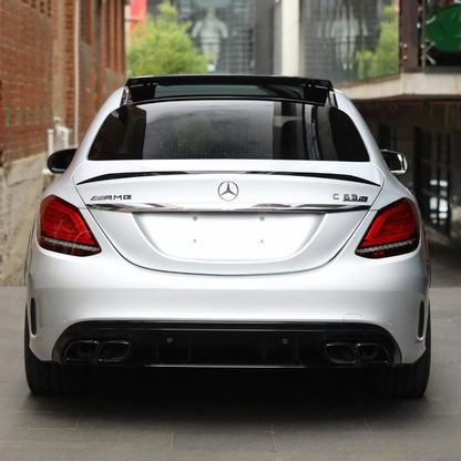 💫ART.6660 Spoiler Posteriore look C63 AMG per Mercedes Classe C Sedan 2013-2021💫