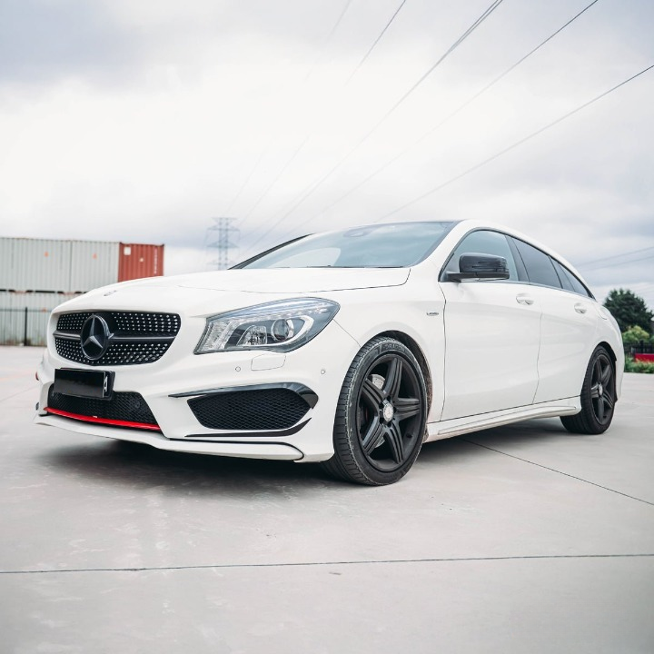 💫ART.7460 Paraurti Anteriore Look SPORTIVO per MERCEDES CLA W117 13 -16💫