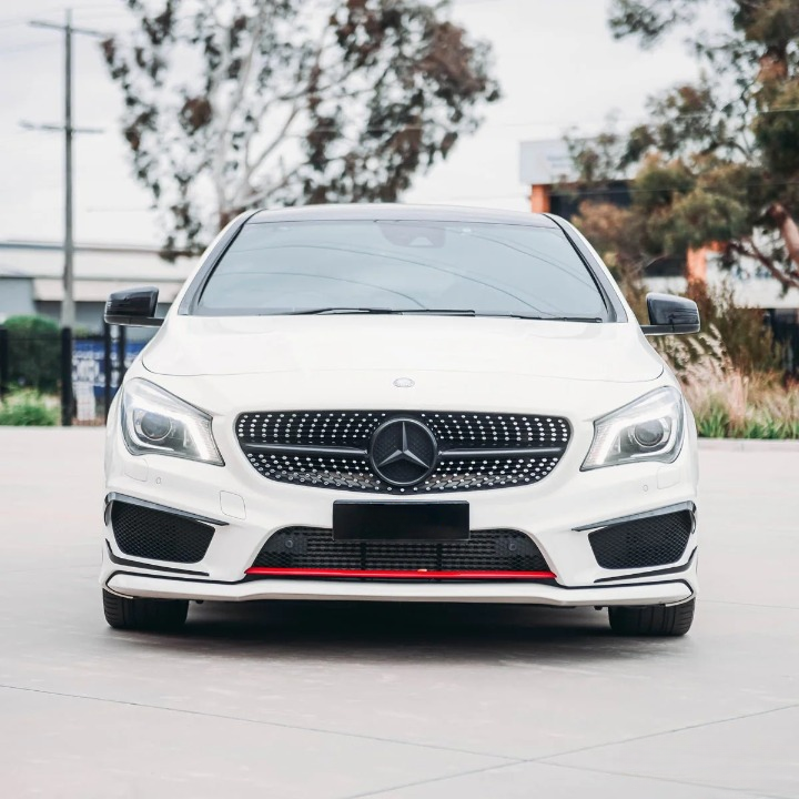 💫ART.7460 Paraurti Anteriore Look SPORTIVO per MERCEDES CLA W117 13 -16💫