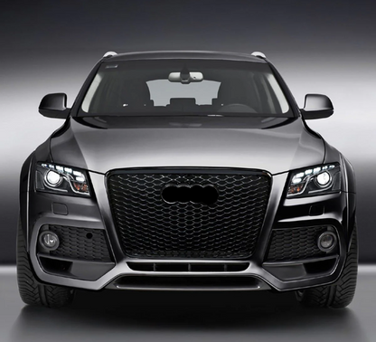 💫ART.4782 GRIGLIA SPORTIVA NERO LUCIDO PDC PER AUDI Q5 8R 2008-2012💫