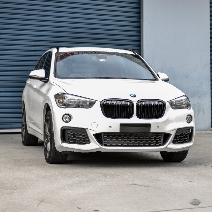 💫ART.7447 Paraurti Anteriore Look M-SPORT PDC per BMW X1 F48 2015-2020💫