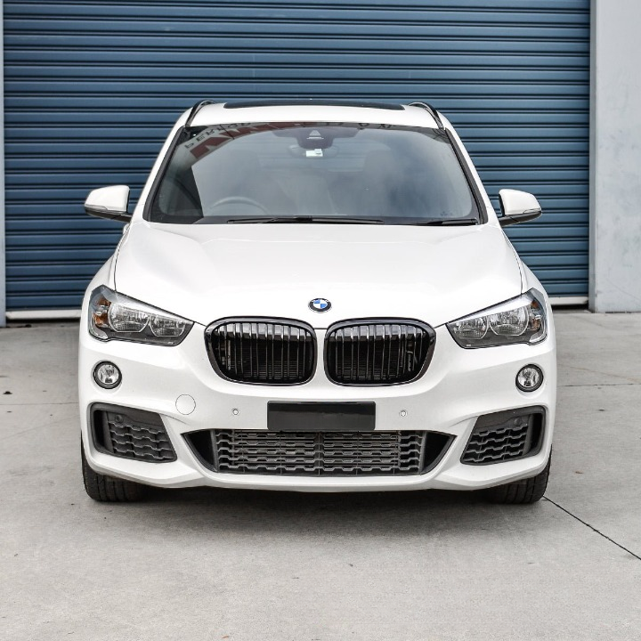 💫ART.7447 Paraurti Anteriore Look M-SPORT PDC per BMW X1 F48 2015-2020💫