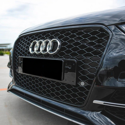 💫ART.7330 GRIGLIA SPORTIVA NERO LUCIDO PDC per AUDI A3 8V 12-16💫