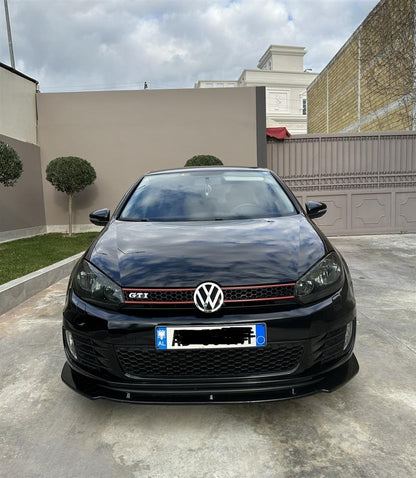 💫ART.4809 Paraurti + Splitter Anteriore per Volkswagen Golf 6 Look GTI💫