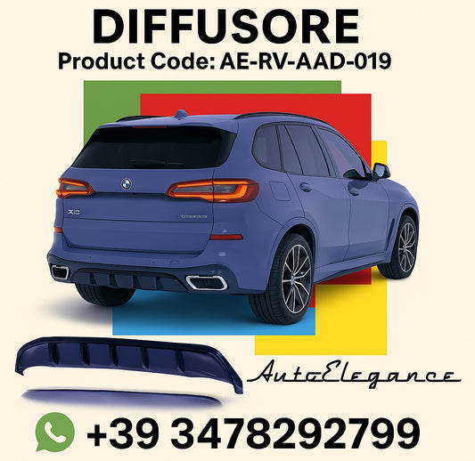 💫ART.2373 DIFFUSORE BMW X5 M-SPORT G05 2018-2023💫