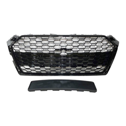 💫ART.4205 Griglia (Nero lucido) adatto per Audi A5 18-20 Look RS5 💫