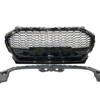 💫ART.4204 Griglia adatto per Audi Q5 2021+ Look RSQ5 Completamente Nero💫