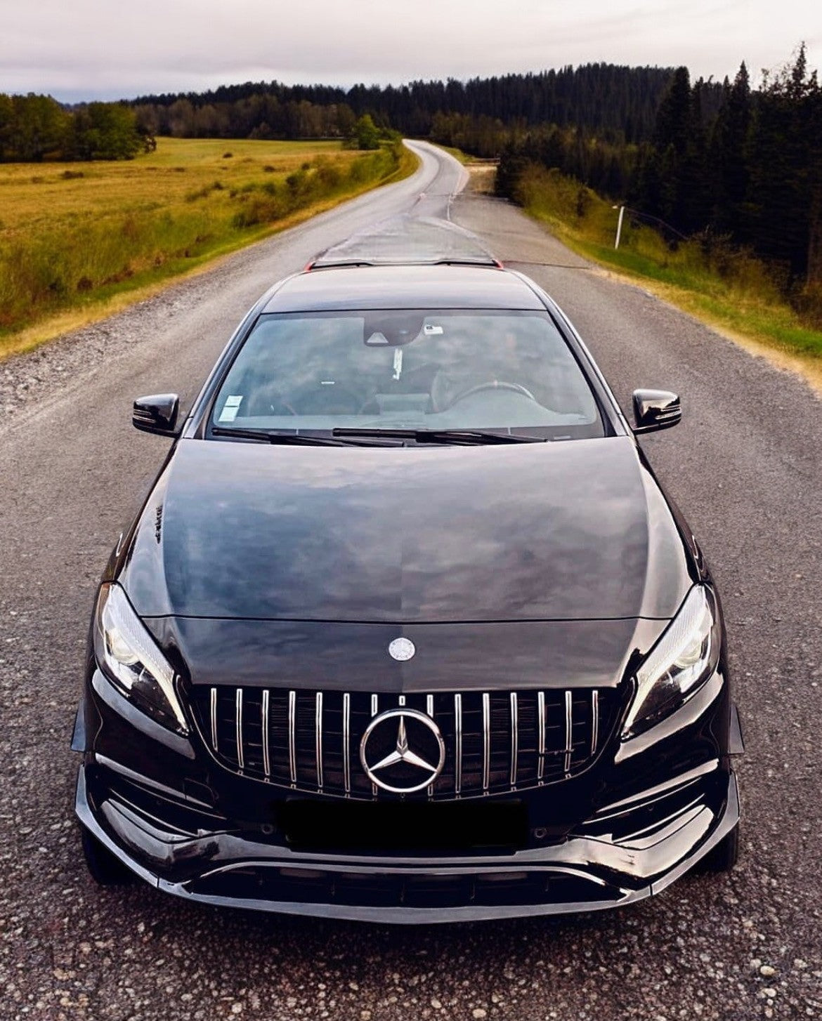 ⭐GRIGLIA GT Panamericana ADATTO PER MERCEDES CLASSE A W176 2012 - 2015⭐