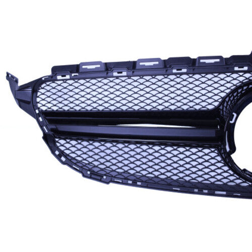 🔥Griglia compatibile con Mercedes-Benz Classe C W205 facelift nero lucido🔥