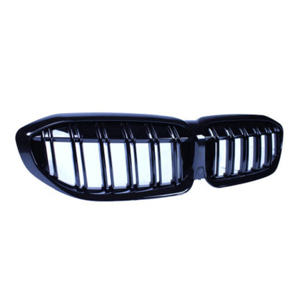 ✨Griglia rene compatibile con BMW Serie 3 G20 - G21 nero lucido✨
