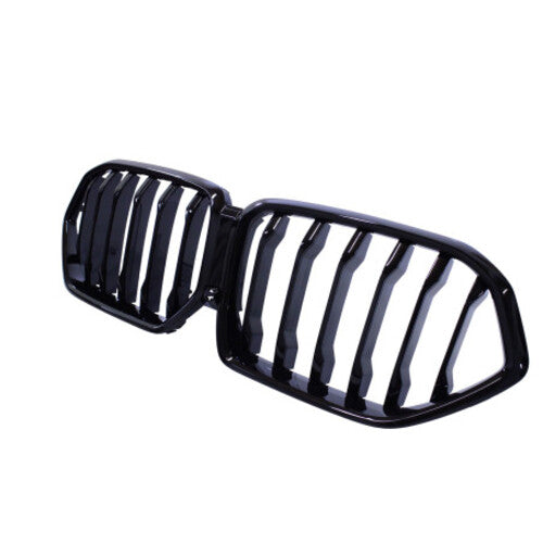😎Griglia rene compatibile con BMW X6 G06 2018+ barre singole nero lucido😎