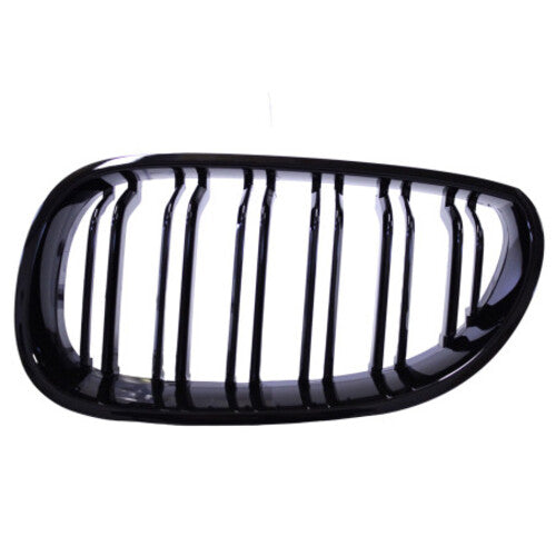 ✨Griglie reni compatibili con BMW serie 5 E60 doppie barre nere lucide✨
