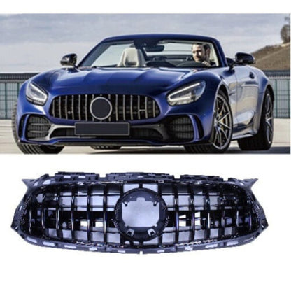 🔥Griglia compatibile con Mercedes amg gt facelift 2 porte c190 18+ nero🔥