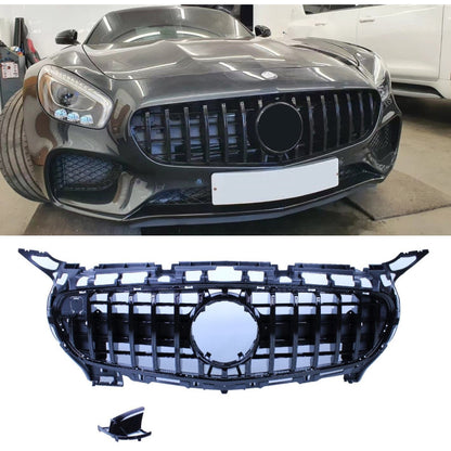 💫ART.3006 Griglia Mercedes-Benz AMG GT C190 Coupé Nero 2 porte 2014-2017💫