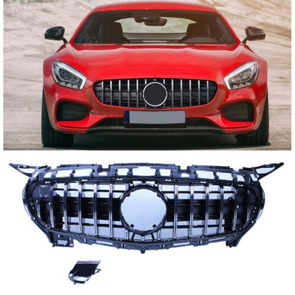 🔥Griglia compatibile con Mercedes-Benz amg GT C190 coupe cromata 2 porte 2014🔥