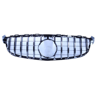 Griglia compatibile con Mercedes-Benz c 63 amg (s) w205 cromata