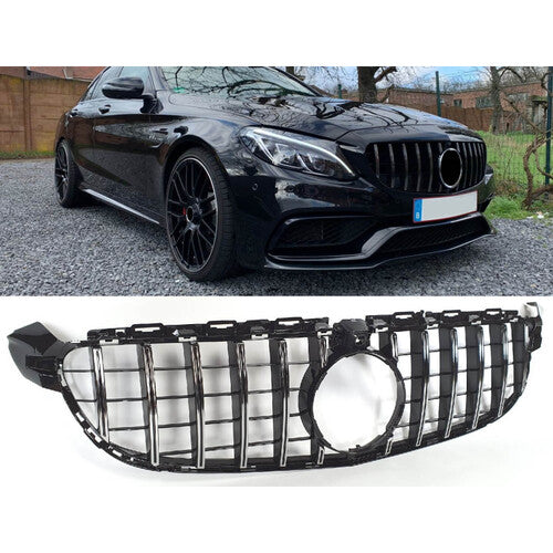 🔥Griglia compatibile con Mercedes-Benz c 63 amg (s) w205 con telecamera🔥