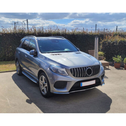 😎Griglia compatibile con mercedes-benz GLE W166 cromata😎