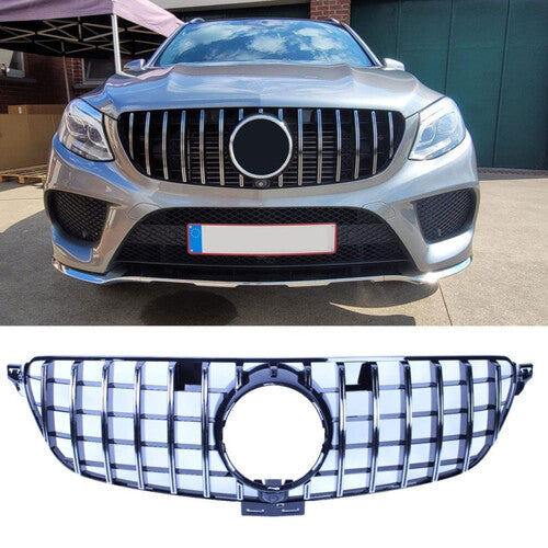 😎Griglia compatibile con mercedes-benz GLE W166 cromata😎