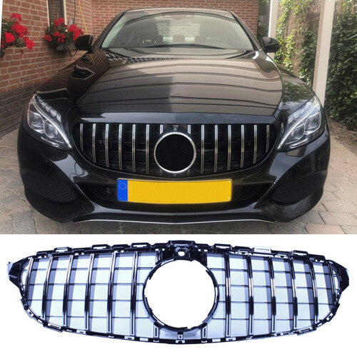 😎Griglia compatibile con Mercedes-benz classe C W205 Nero 😎