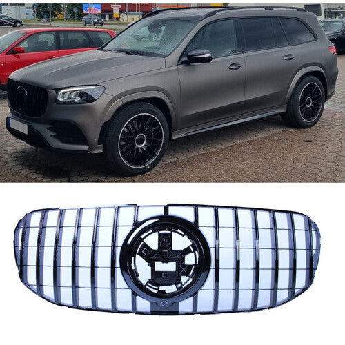🔥Griglia compatibile con Mercedes GLS x167 (2020+) nero lucido🔥
