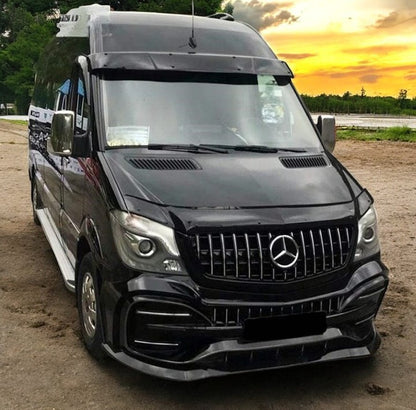 😎Griglia compatibile con Mercedes Sprinter W906 2009-2013 nero lucido😎